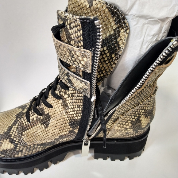 Dolce Vita Paline snake print leather boots - Picture 6 of 11